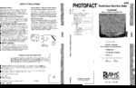 PANASONIC AREDP307 SAMS Photofact®