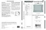 Sony SSC-S62SA SAMS Photofact®