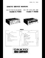 Onkyo A7055 OEM Service