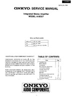 Onkyo A8057 OEM Service