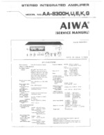 AIWA AA8300U OEM Service
