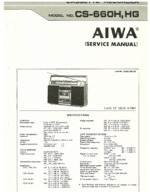 AIWA CS660H/HG OEM Service