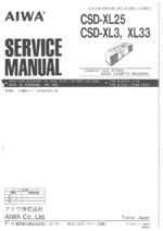 AIWA CSDXL3 OEM Service