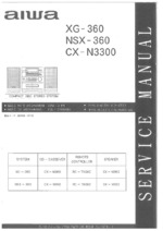 AIWA NSX-360 OEM Service