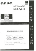 AIWA NSXAV540 OEM Service