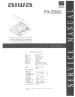 AIWA PX-E850 OEM Service