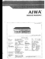 AIWA SAA60U Schematic Only
