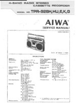 AIWA TPR926K OEM Service