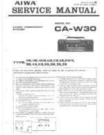 AIWA CA-W30 OEM Service