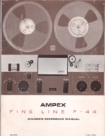 Ampex F-44 OEM Owners