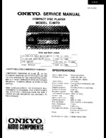 Onkyo CM70 OEM Service