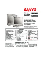 Sanyo DS27425 OEM Owners