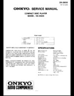 Onkyo DX-2800 OEM Service
