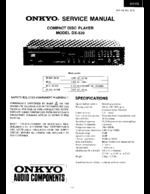 Onkyo DX-530 OEM Service