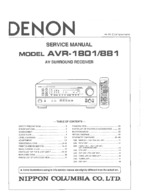 Denon AVR-1801 OEM Service