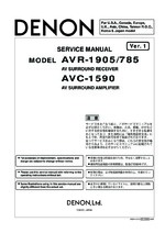 DENON AVR-785 OEM Service