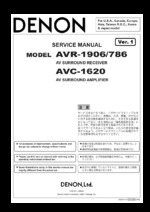 DENON AVR-786 OEM Service
