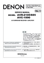 Denon AVR-2105 OEM Service