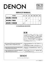 DENON AVR-789 OEM Service