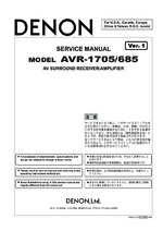 DENON AVR-685 OEM Service