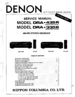 DENON DRA435R OEM Service