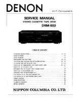 DENON DRM600 OEM Service