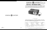 GENERAL ELECTRIC TA600B OEM Service