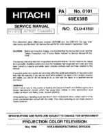 Hitachi 60EX38B OEM Service