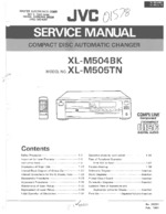 JVC XLM504BK OEM Service