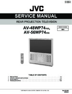 JVC 48WP74 OEM Service