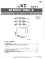 JVC AV32850 OEM Service