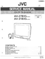 JVC AV31BX5 OEM Service