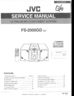 JVC FS-2000GD OEM Service