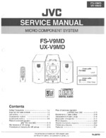 JVC UXV9MD OEM Service