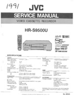JVC HRS9500U OEM Service