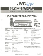 JVC HR-VP780U OEM Service