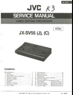 JVC JXSV55 OEM Service