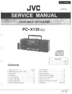 JVC PC-X130 OEM Service
