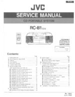 JVC RC-B1 OEM Service