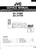 JVC RX316TN OEM Service