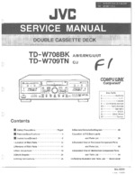 JVC TDW708 OEM Service
