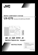JVC UX-G70J OEM Owners