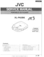 JVC XL-P62BK OEM Service