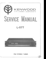 KENWOOD L07T OEM Service