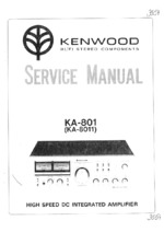 KENWOOD KA8011 OEM Service