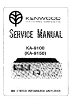 Kenwood KA9100 OEM Service
