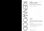 KENWOOD KDC92R OEM Owners