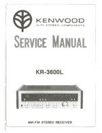KENWOOD KR3600L OEM Service