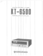 KENWOOD KT-6500 OEM Owners