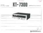 KENWOOD KT-7300 OEM Owners